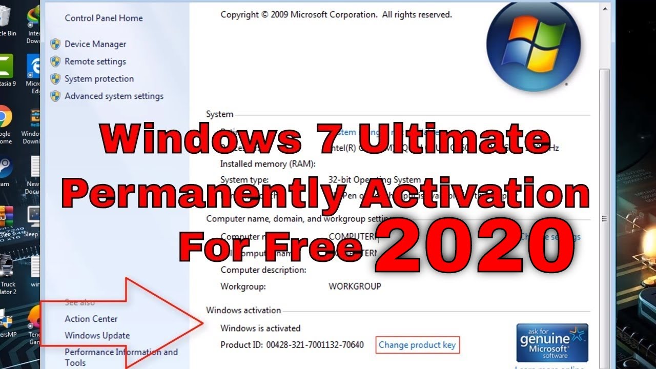 Windows 7 ultimate genuine product key generator download